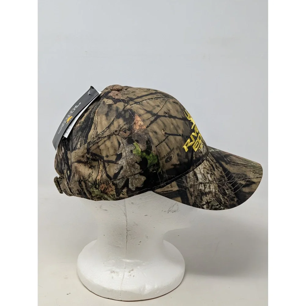 Rivers Edge Treestands Mossy Oak Camo Baseball Hat Hunting Cap 25659 NWT